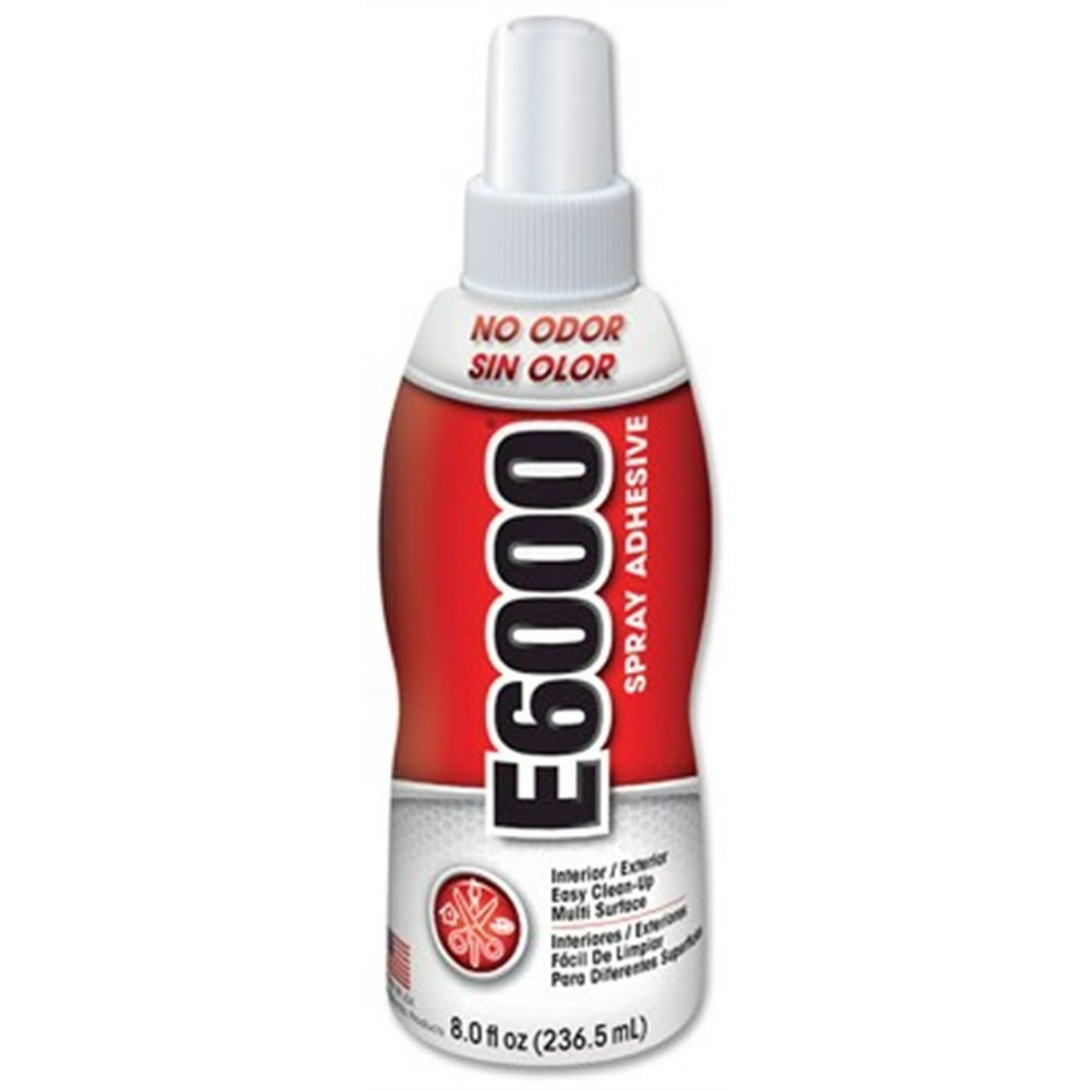 Eclectic E6000 Low Odor Spray Adhesive 8 fl oz, Clear