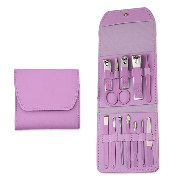 Set de manicura Juego de cortaúñas 12 en 1 para uñas de los pies