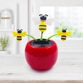 thumbnail image 7 of Office Cubicle Decor Solar Powered Dancing Figurine Red Desk Decorations for Women Office Home Office Outdoor Holiday Decor 1 Pack, 7 of 7
