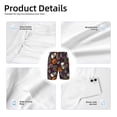 thumbnail image 5 of Cauagu Halloween With Skull Print Swim Trunks for Men,Youth Boys Swim Shorts Compression Liner Beach Shorts Boys' Swimming Shorts 7-20 Years Bathing Suit-Small, 5 of 7