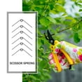 thumbnail image 4 of KAKOWELY garden pruner spring Stainless Steel Small Torsion Spring 25pcs V-shape Compression Spring Trimming Tool For Tools Maintenance Pruners Trimming Scissors Silver, 4 of 5