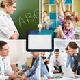 thumbnail image 7 of Susaid Night At Lake Aurora Print ID Badge Holder with Double-Sided Windows Horizontal Hard Plastic Case Black Card Protector Pouch for Office School ID Credit Cards, 7 of 7