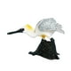 thumbnail image 1 of Mini figura de Spoonbill con cara negra, escultura de modelo de aves realista para niños pequeños, regalos para niños, 1 of 8