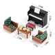 thumbnail image 3 of Juguetes de piscina, juguetes para bebés, juguetes para niños pequeños, muebles de casa de muñecas, juego de cocina, librería, parque infantil, refrigerador en miniatura, accesorios para escenas de ju, 3 of 8