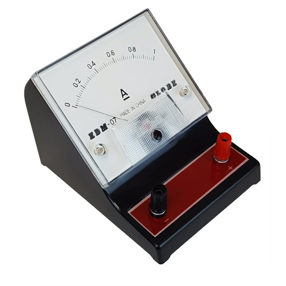 Ammeter Analog, 0A to 1A; DC.
