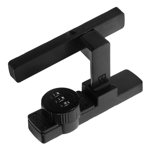 FONDOTIN 1 Set Combination Locker Lock Rectangular No Drilling Required For School Use 10.8X6.8X1.8in