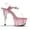 Pink, variant on 7" Pointed Stiletto Glitter Platform Sandal