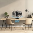 thumbnail image 4 of Mainstays 12-inch Table Fan with Adjustable 3-Speed Settings and Oscillation, Black, FT30-8MBBV, 4 of 7