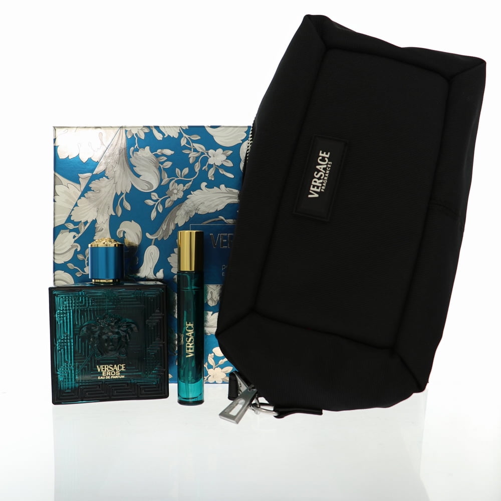 VERSACE エロス オードトワレ ギフトセット 100ml Versace Eros Men's Fragrance Gift Set - Eau De Toilette Spray