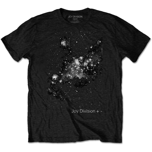 Joy Division - Camiseta Plus/Minus para Adultos Unisex (Negro)