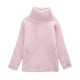 thumbnail image 1 of Suéter De Cuello Alto Para Niños Otoño Invierno Niños Suéter De Cuello Alto Suéter Rosa Odeerbi LM103-2923, 1 of 9