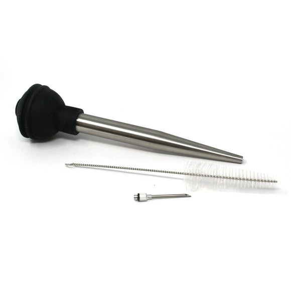 Baster Norpro Deluxe de acero inoxidable con inyector de 45 ml