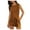 Brown, variant on EDFBUYKRS Female Women Pants Casual Linen Pants for Women Petite Length Womens Sleeveless Workout Athletic Rompers Zipper Back Pocket Short Jumpsuits M