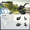 thumbnail image 3 of AutoShack Front Loaded Steering Knuckle and Wheel Hub Bearing Assembly - Driver and Passenger Side for Toyota, Sienna 2004-2010, FWD AWD V6 3.3L 3.5L - without ABS, 3 of 5