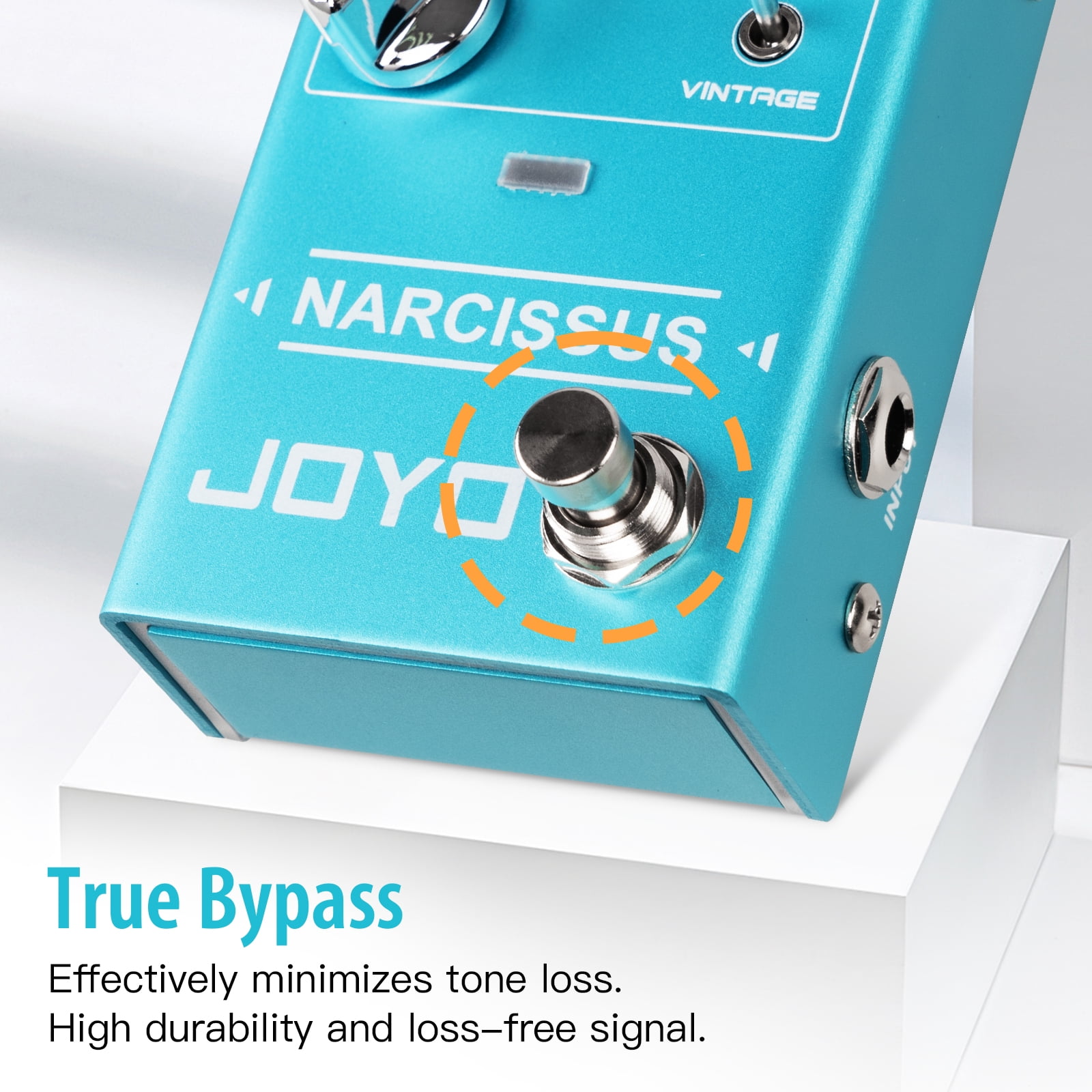 JOYO R-22 Chorus Guitar Effect Pedal Multiple Chorus Effects Modern/Vintage True Bypass