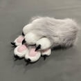 thumbnail image 4 of Guantes largos personalizados de Furry PAWS Traje de piel de Kigurumi personalizado Par de traje de cosplay de Furry PAWS de dibujos animados, 4 of 5