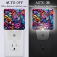 thumbnail image 2 of Graffiti LED Square Night Lights - Modern and Versatile Plug-in Lighting Solution for Any Room - Energy Efficient and Stylish Illumination, 2 of 6