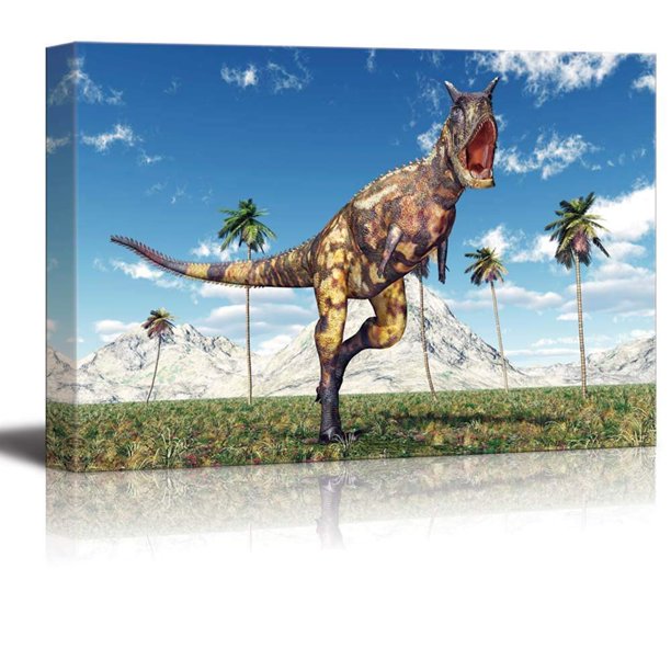 Wall26 Canvas Prints Wall Art Dinosaur Carnotaurus Modern Wall