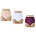 thumbnail image 3 of Lot de 3 Culottes de Contrôle de la Vessie Réutilisables Super Absorbantes pour Femmes Blanc, Beige, Prune 4X (Convient aux Hanches : 52-55), 3 of 12