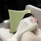 thumbnail image 5 of RKSTN Square Frosted Velvet Sofa Pillows Frosted Velvet Sofa Pillow Set Living Room Cushion Solid Color Jacquards Thickening Waist Cushion Bed Velvet Headrest, 5 of 6