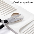 thumbnail image 3 of Silicone Faucet Handle Drip Catcher Tray Mat, Sink Protectors for Kitchen Sink, Water Splash Guard Behind Faucet as Dish Soap Sponge Holder for Kitchen Bathroom RV, 3 of 8