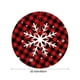 thumbnail image 3 of Christmas Snowflake Tree Skirt Holiday Decorations And Accessories Short Pile Printed Christmas Tree Skirt, 3 of 6