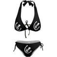 New Hook Guam Women's Two Piece Swimsuit Halter Bikini Set Swimwear