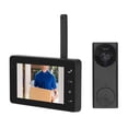 thumbnail image 1 of De Videoportero 1080P, ángulo De Visión De 170, Rango De Transmisión Más Largo De 2,4 G, De Portero Automático Con Vídeo Inalámbrico Con Pantalla IPS De, 1 of 7