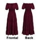 thumbnail image 3 of Conjunto de disfraz renacentista para mujer, vestido medieval de camisola y cinturón de corsé de encaje para uso diario y fiesta, 3 of 5