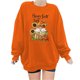 thumbnail image 1 of Blusa holgada de manga larga con estampado de otoño para mujer, suéter informal con cuello redondo, Tops, sudadera Fridja  fjkfkj6419, 1 of 4