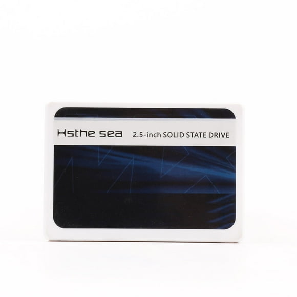 Hsthe sea SSD 2.5 inch Plastic Solid State Drive Stability High Speed Read & Write Simple Lightweight Energy Saving White 60GB