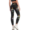 thumbnail image 3 of Bingo Balls Bingo Queen Gift Leggings gym's clothing woman gym sports tennis for Womens Leggings, 3 of 6