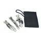 thumbnail image 2 of Juego de utensilios 3 en 1 Yuarrent Vajilla de acero inoxidable con bolsa de almacenamiento OD029759-01, 2 of 6