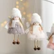 thumbnail image 4 of Muñeco de peluche de ángel de Navidad, colgante para árbol de Navidad, adorno para colgar, colgante de Navidad para Año Nuevo 2024, Navidad Natal Noel, 4 of 5