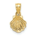 thumbnail image 3 of 14K Scallop Shell Pendant in 14k Yellow Gold, 3 of 3
