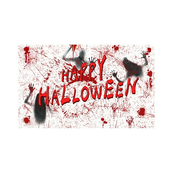 Rbaofujie Halloween Banners Decorative Photo Backgrounds Halloween Decoration Supplies Events Outdoor Party Supplies Halloween Home Decor