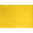 thumbnail image 1 of Ahgly Company Indoor Rectangle Solid Yellow Modern Area Rugs, 2' x 3', 1 of 4