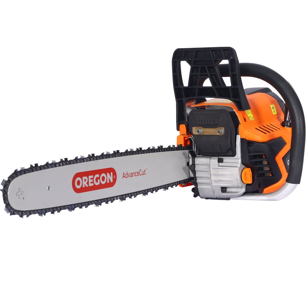 20 Inch 52cc Gas Chainsaw 2-Cycle EPA Compliant Gasoline Chain Saw with Oregon Bar 2.6HP Anti-Vibration Gas Powered Saw for Tree Trimming Wood Cutting