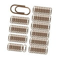 thumbnail image 2 of MAGIDEAL 100 Pieces Paper Clips Premium Metal Paperclips for Home Stationery Personal Red Bronze, 2 of 8