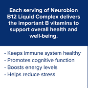 Neurobion Liquid B12 Complex, Energy & Nerve Health, Family Size, 16 fl oz