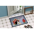 thumbnail image 2 of Carolines Treasures Dog House Collection Miniature Schanuzer Salt and Pepper Door Mat Indoor Rug or Outdoor Welcome Mat, 2 of 2