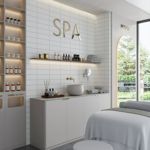 Apollo Tile Metro 4 in. x 12 in. Matte White Ceramic Subway Wall Tile (10.4 sq ft/case) - 34 pack