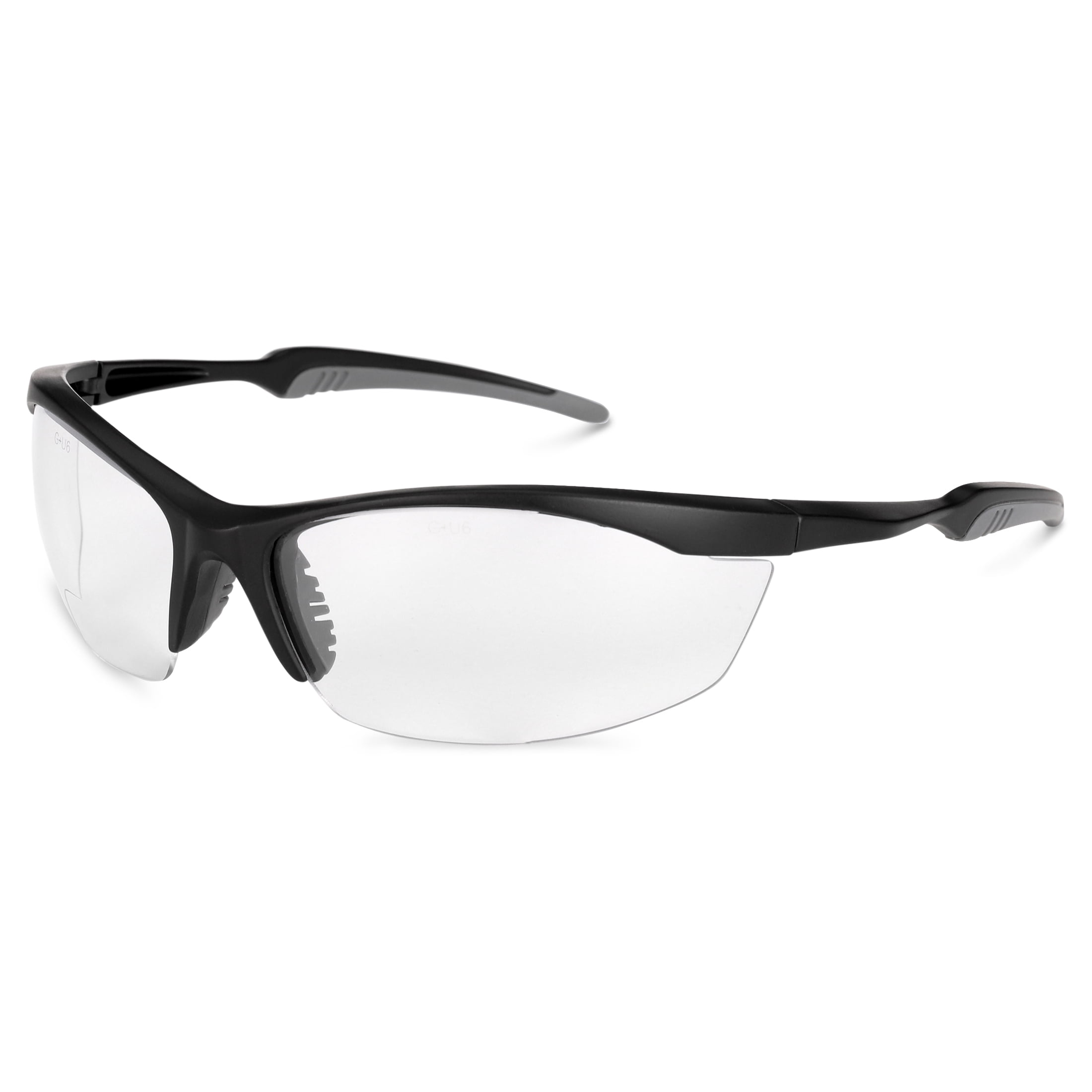 Magnifier W Cord | Gateway Conqueror 1.5 Clear Bifocal Reader Safety Glasses