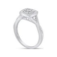 thumbnail image 3 of AFFY 14K White Gold over Silver 0.05CT Round Natural White Diamond Promise Ring for Women-8.5, 3 of 5
