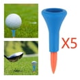 thumbnail image 4 of Soportes para tees de golf Zulema Titular de tee de golf de goma premium naranja 2' de altura, 4 of 8