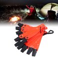 thumbnail image 1 of 12pcs Reflective Trail Markers, Hunting Reflector Trail Marking Tacks Tools with Clips for Outdoor Hiking Camping Hunting, 1 of 7
