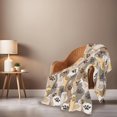 thumbnail image 5 of Cat Throw Blanket,Cat Paw Kids Blanket,Cat Blankets for Cat Lovers,Soft Throw Blanket for Home Sofa Bed Couch Birthday Decor 60x50 Inch, 5 of 6