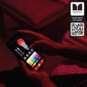 Monster Smart 150ft Indoor LED Strip Lights, Multicolor Flow LED Lights for Bedroom, App & Voice Control