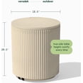 thumbnail image 2 of Songqin Outdoor Cooler Side Table - 2 in 1 - Designed for use as Outdoor Side Table, Patio Decor and Ice Chest, 2 of 10