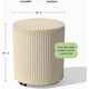 thumbnail image 2 of Songqin Outdoor Cooler Side Table - 2 in 1 - Designed for use as Outdoor Side Table, Patio Decor and Ice Chest, 2 of 10